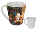 TAZA CONICA DE SUBLIMACIÓN 11 OZ DAISY SUB111 BLANCO (CERÁMICA - A160024 -  ARTICULOS PROMOCIONALES) - Imagen 3