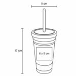 VASO LATTE TURQUESA (T 73 - ACERO INOXIDABLE) - Imagen 7