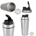 SHAKER PROTEIN PLATA (T 93 - ACERO INOXIDABLE) - Imagen 5