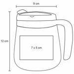 TAZA BILBAO NEGRO (T 99 - ACERO INOXIDABLE) - Imagen 5