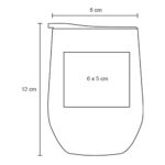 TERMO FLUBBER BLANCO (T 194 - ACERO INOXIDABLE) - Imagen 5