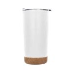 TERMO COCOA BLANCO (T 119 - ACERO INOXIDABLE-CORCHO)