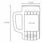 TARRO BEER TRANSPARENTE (T 41 - VIDRIO) - Imagen 2