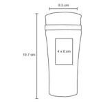 TERMO MIKA NEGRO (T 47 - ACERO INOXIDABLE) - Imagen 2