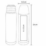 TERMO TOWER PLATA (TB 500 - ACERO INOXIDABLE) - Imagen 5