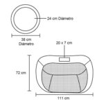 PORTERÍA IKER NEGRO (TL 011 - POLIÉSTER) - Imagen 6
