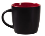 TAZA BICOLOR MATE 11 OZ LUCIANA TL099 ROJO (CERÁMICA - A160100 -  ARTICULOS PROMOCIONALES)