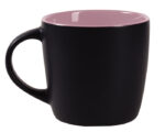 TAZA BICOLOR MATE 11 OZ LUCIANA TL099 ROSA (CERÁMICA - ATL099.05 -  ARTICULOS PROMOCIONALES)