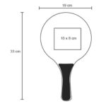 JUEGO AGASSI NEGRO (TL 007 - PLÁSTICO) - Imagen 2