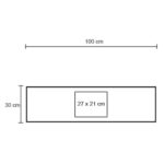 TOALLA ASANA ROSA (TL 013 - POLIÉSTER-MICROFIBRA) - Imagen 2