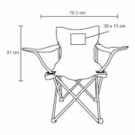 SILLA SAND NEGRO (TL 019 - METAL) - Imagen 2