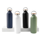 TERMO RAMBLER VERDE TMPS 179 V (ACERO INOXIDABLE - CORCHO) - Imagen 4