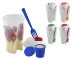VASO PARA ENSALADA ANTARA VEP4302 BLANCO (PLÁSTICO - A040277 -  ARTICULOS PROMOCIONALES) - Imagen 3