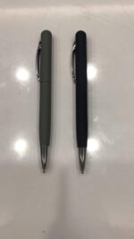 BOLÍGRAFO AKRON GRIS (AL 19008 - METAL-RUBBER) - Imagen 5