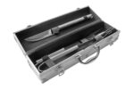 SET DE ASADO - BBQ “METAL BOX” (T74 PLATA)