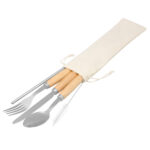 SET DE CUBIERTOS "MEALTIME" (T628 MADERA)