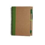 LIBRETA BOSTON VERDE (LE OO1 - CARTÓN)