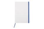 LIBRETA MEDIANA “WHITE” (T524 AZUL)