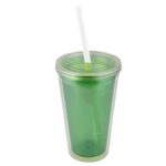 VASO TROPICAL VERDE (T 48T - POLIESTIRENO)