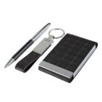 SET PRINCE NEGRO 61200 (CURPIEL - METAL) - Imagen 6