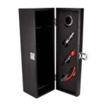 SET PARA VINOS CABERNET NEGRO 851056 (MADERA - METAL)