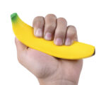 ANTIESTRÉS DE BANANA A3076 AMARILLO (POLIURETANO - A3076.07 -  ARTICULOS PROMOCIONALES) - Imagen 2