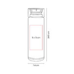 ANF 049 M - CILINDRO CHEMIN MORADO (MORADO - PET - SILICON) - Imagen 2