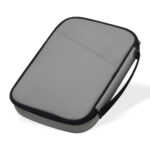 AST 006 G - ORGANIZADOR JEFF GRIS (GRIS - PU - FORRO POLIESTER)