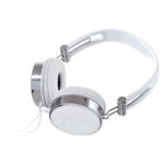 AUDÍFONOS MEGA BEAT BLANCO AUD 001 B (METAL - PLÁSTICO)