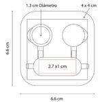 AUDÍFONOS ERFOUD BLANCO AUD 025 B (PLÁSTICO) - Imagen 6