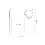 BAR 001 N - PORTAVASOS PORTER NEGRO (NEGRO - PLASTICO - METAL) - Imagen 3