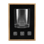 SET DE BAR DUNDEE BEIGE BAR 031 BE (VIDRIO - MADERA - PIEDRA) - Imagen 2