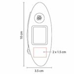 BÁSCULA TINY NEGRO BAS 004 N (PLÁSTICO) - Imagen 4