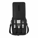 SET DE BBQ LERNA NEGRO BBQ 008 (ACERO INOXIDABLE UTENSILIOS - POLIÉSTER HIELERA) - Imagen 3