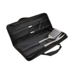 SET DE BBQ JASPER NEGRO BBQ 042 N (ACERO INOXIDABLE UTENSILIOS - POLIÉSTER ESTUCHE) - Imagen 5