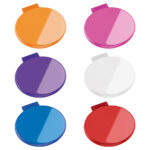 ESPEJO REDONDO MORADO BE-006M ( BE-006 - BE006 - ESPEJOS ) - Imagen 3