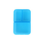 PASTILLERO CON TRES COMPARTIMENTOS AZUL CLARO BE-017A ( BE-017 - BE017 - PASTILLEROS )