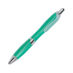 BOLÍGRAFO DE PLÁSTICO VERDE BL-017V ( BL-017 - BL017 - BOLÍGRAFOS,TINTA NEGRA )