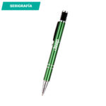 BOLÍGRAFO DE PLÁSTICO TOLEDO VERDE BL-023V ( BL-023 - BL023 - BOLÍGRAFOS,TINTA NEGRA ) - Imagen 2