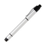 BOLÍGRAFO DE PLÁSTICO DUO PLATA BL-040G ( BL-040 - BL040 - BOLÍGRAFOS,MARCA TEXTOS,TINTA NEGRA )
