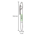 BOLÍGRAFO DE PLÁSTICO KAZÁN VERDE BL-088V ( BL-088 - BL088 - BOLÍGRAFOS,TINTA NEGRA ) - Imagen 4