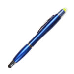 BOLÍGRAFO DE PLÁSTICO LUKI AZUL BL-092A ( BL-092 - BL092 - BOLÍGRAFOS,MARCA TEXTOS,TINTA NEGRA )
