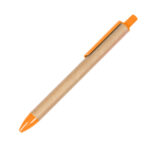 BOLÍGRAFO ECOLÓGICO KUFA NARANJA BL-097O ( BL-097 - BL097 - BOLÍGRAFOS,TINTA NEGRA )