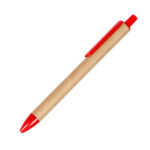 BOLÍGRAFO ECOLÓGICO KUFA ROJO BL-097R ( BL-097 - BL097 - BOLÍGRAFOS,TINTA NEGRA )