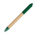 BOLÍGRAFO ECOLÓGICO KUFA VERDE OSCURO BL-097V ( BL-097 - BL097 - BOLÍGRAFOS,TINTA NEGRA )