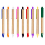 BOLÍGRAFO ECOLÓGICO KUFA ROSA CLARO BL-097RS ( BL-097 - BL097 - BOLÍGRAFOS,TINTA NEGRA ) - Imagen 3