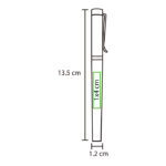 BOLÍGRAFO DE ACERO INOXIDABLE URUK NEGRO BL-106N ( BL-106 - BL106 - BOLÍGRAFOS,TINTA NEGRA ) - Imagen 2