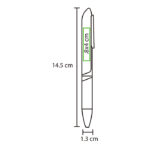 BOLÍGRAFO DE PLÁSTICO KORD VERDE BL-109V ( BL-109 - BL109 - TINTA AZUL,BOLÍGRAFOS ) - Imagen 8