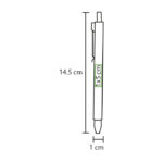 BOLÍGRAFO DE ALUMINIO KONYA ROJO BL-123R ( BL-123 - BL123 - BOLÍGRAFOS,TINTA NEGRA ) - Imagen 2