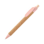 BOLÍGRAFO DE CORCHO CANTABRIA ROSA BL-128RS ( BL-128 - BL128 - BOLÍGRAFOS )